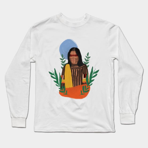 Aguyjevete Long Sleeve T-Shirt by Cássia Roriz